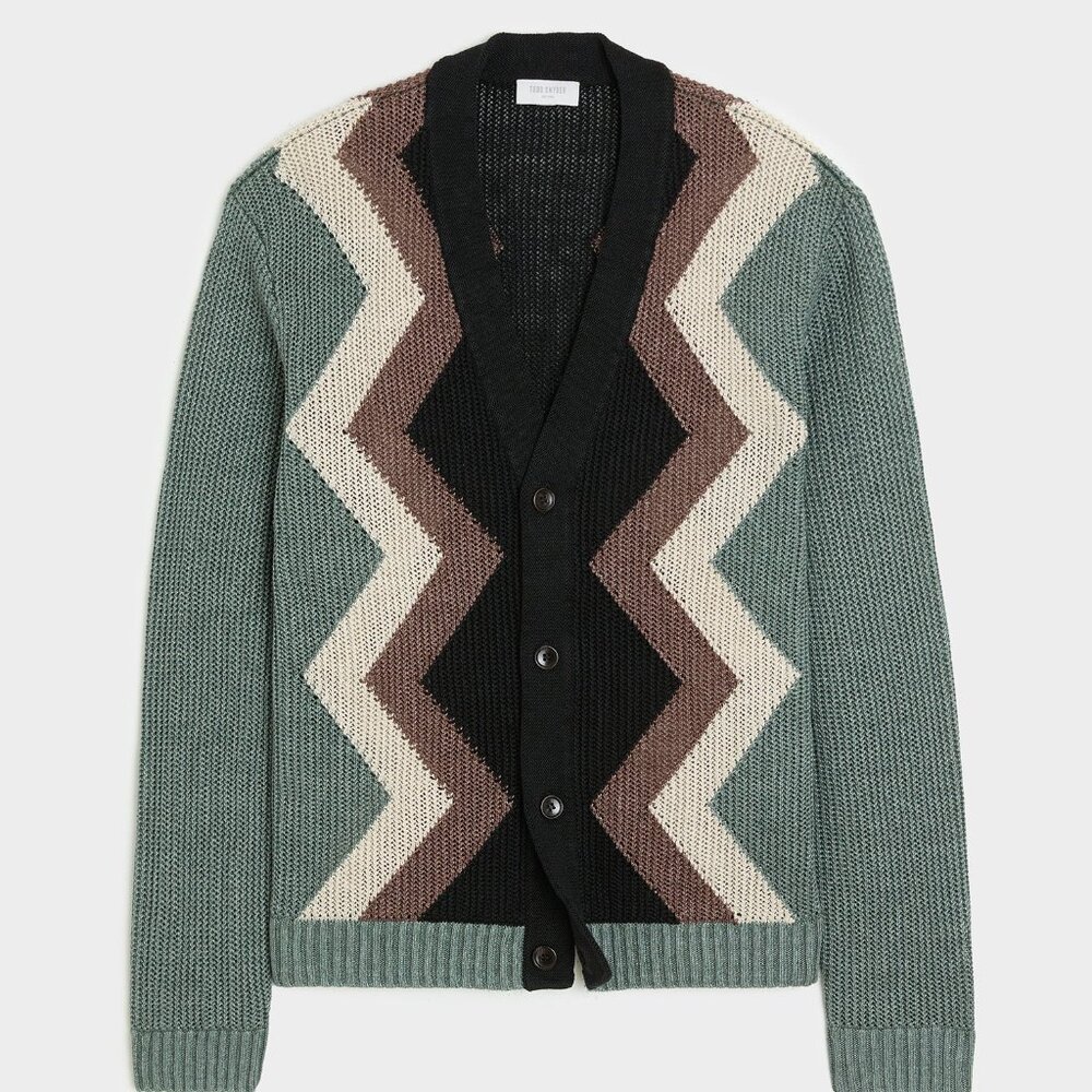 Relaxed Linen Cardigan